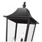 Z-Lite Gannon 3 Light Outdoor Post Mount Fixture, 12in. W x 149.5in. H, Black 5008PHXLR-5009P120-B - alternate 5